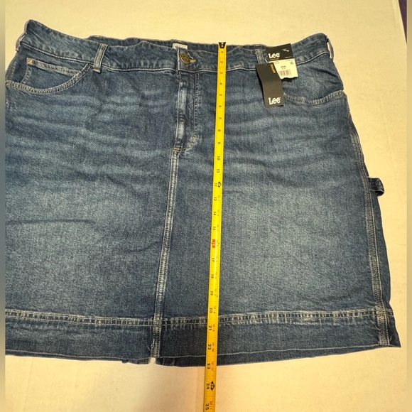 Lee® Women's Plus Mid Rise Heritage Skirt - Picture 12 of 13